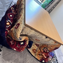 こたつ　こたつセット 5点セット　家で洗えるこたつ掛け布団　ラグ　の画像