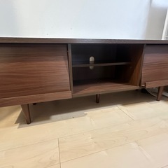 中古　木製　テレビボードの画像