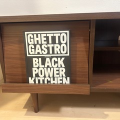 中古　木製　テレビボードの画像