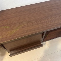 中古　木製　テレビボードの画像