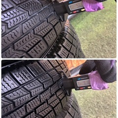 145/80R13🌈2021年製、ノーストレックN3iスタッドレス4本セット🌈訳あり特価‼️の画像