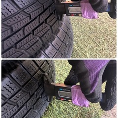 145/80R13🌈2021年製、ノーストレックN3iスタッドレス4本セット🌈訳あり特価‼️の画像