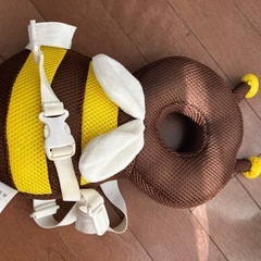 赤ちゃん　ヘッドガード　蜂(メッシュ素材)の画像