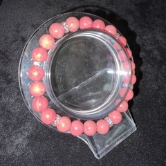 ピーモンタイト8mmブレスレット☪️16.5cmの画像