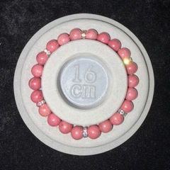 ピーモンタイト8mmブレスレット☪️16.5cmの画像