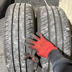 ノア90系　16インチ　純正ホイール　鉄ホイール　タイヤバリ溝　4本セットの画像