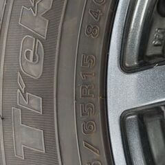 スタッドレスタイヤ&ホイール　4本セット（ホンダ・フィット）の画像