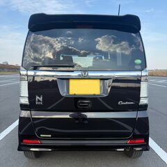 個人分割可❗️　ローン審査無し❗️　N-BOXカスタム　カスタムGLPKG　H23　両側パワスラ　純正オーディオ　ステアCT　フルオートAC　即納できます🙌の画像