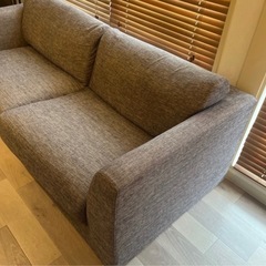 ニトリ　2人掛けソファーの画像