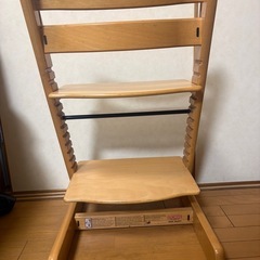 【即日引渡OK】正規品　ストッケ　トリップトラップ　ナチュラル　STOKKE TRIPP TRAPP イス の画像