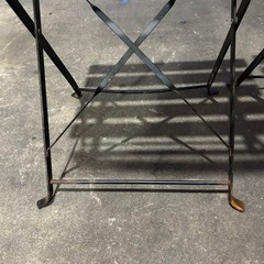 ガーデンテーブル&チェアセット 木目の画像