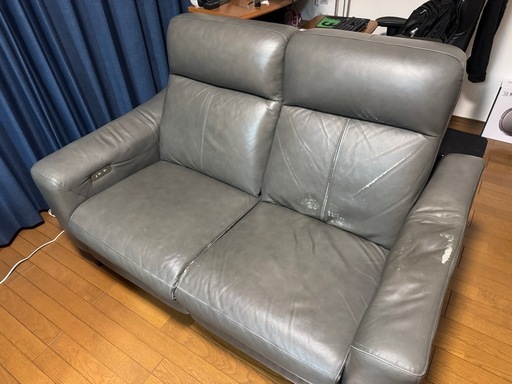 電動ソファ　2人掛け