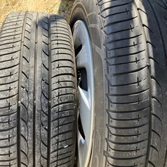 アクア純正ホイール&タイヤ　　の画像