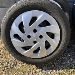 アクア純正ホイール&タイヤ　　の画像