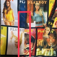 【Y00077】PLAYBOY × X-LARGE（プレイボーイ×エクストララージ）総柄コーチジャケット　XL　※補修有りの画像