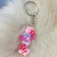 写真に載ってるネイルチップキーホルダー全部⭐︎手作り3D⭐︎3000円の画像