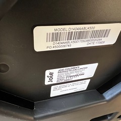 【早い者勝ち】jole チャイルドシート　の画像