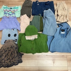 値下げ中⭐️37着❗️収納ボックスごとお渡し！早い者勝ち⭐️ヒステリック FITH等激安まとめ売り110-140キッズ　子ども服の画像