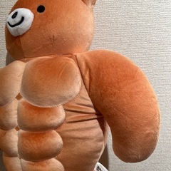 ぬいぐるみ　筋肉くまパンBIGの画像