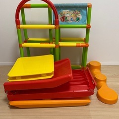 【しまじろう】ジャングルジム×すべり台の画像