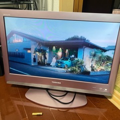 TOSHIBA  REGZA液晶テレビ(動作確認済
)の画像