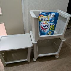 【12/25迄引渡し可能】3段収納ケースの画像