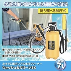 ポンプ式高圧洗浄機の画像