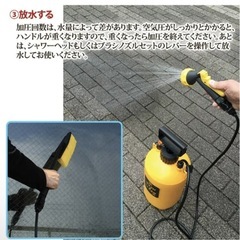 ポンプ式高圧洗浄機の画像