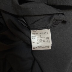 ミニスカート　黒　新品の画像