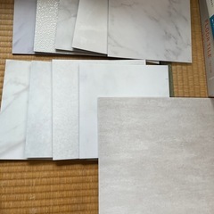 フロアタイル、壁紙サンプルの画像