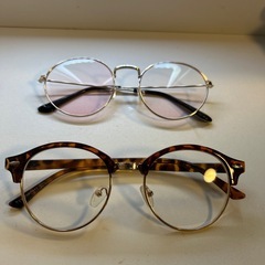 伊達メガネの画像