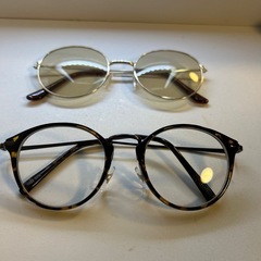 伊達メガネの画像