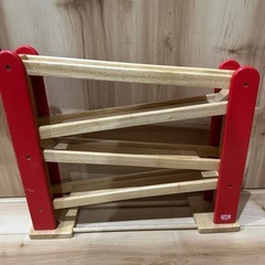 ⭐️早い者勝ち⭐️atelier MOKKU.　くるくるスロープ　木のおもちゃの画像