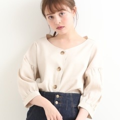 マジェスティックレゴン　定価4000円　美品　ブラウス　シャツ　ブラックの画像