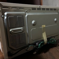 新品の電子レンジの画像