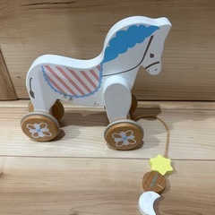 ⭐️早い者勝ち⭐️Kishima(キシマ)　木のおもちゃ　馬　ポニー　知育玩具の画像