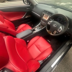 希少後期ワンオーナーのISC（コンバーチブル）最上級グレード余裕のV6３.５L318馬力！外装ブラック×内装レッド！車検R8年11月の画像