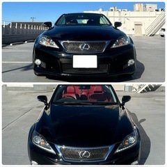 希少後期ワンオーナーのISC（コンバーチブル）最上級グレード余裕のV6３.５L318馬力！外装ブラック×内装レッド！車検R8年11月の画像