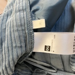 コーデュロイワイドパンツの画像