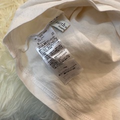 アースミュージック&エコロジー　美品✨　ブラウス　パフスリーブ　白　ホワイト　レディースの画像