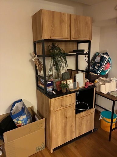 【組立済】楽天市場食器棚・キッチンボード部門1位獲得_ento