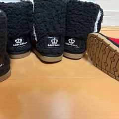 【新品　ベビードール　ディズニームートンブーツ　かわいい　14cmの画像