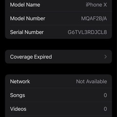  【シャッター音なし】 iPhone X 256GB SIMフリー（UK版）の画像