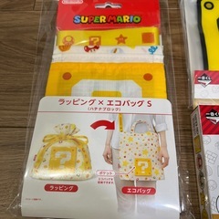 Nintendoオリジナル　ラッピングエコバッグと一番くじの画像