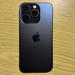 iPhone15pro 128GB 本体　ブルーチナニウム　SIMフリーの画像