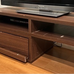 【テレビボード】ローボード テレビラック テレビ台 伸縮型 伸長式 L字型 木目調 レイアウト自由
自在　の画像