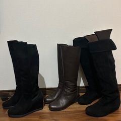 レディース　ブーツまとめ売りの画像