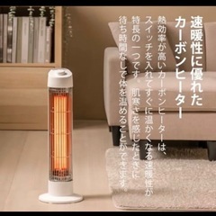 最終お値下げ　新品　未開封　　カーボンヒーター　の画像