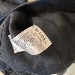 スナイデル　リネン　snidel　ブラウス　シャツの画像