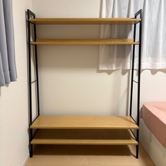 美品✨️ 壁面テレビ台【Presso】🌿テレビボード 収納棚の画像